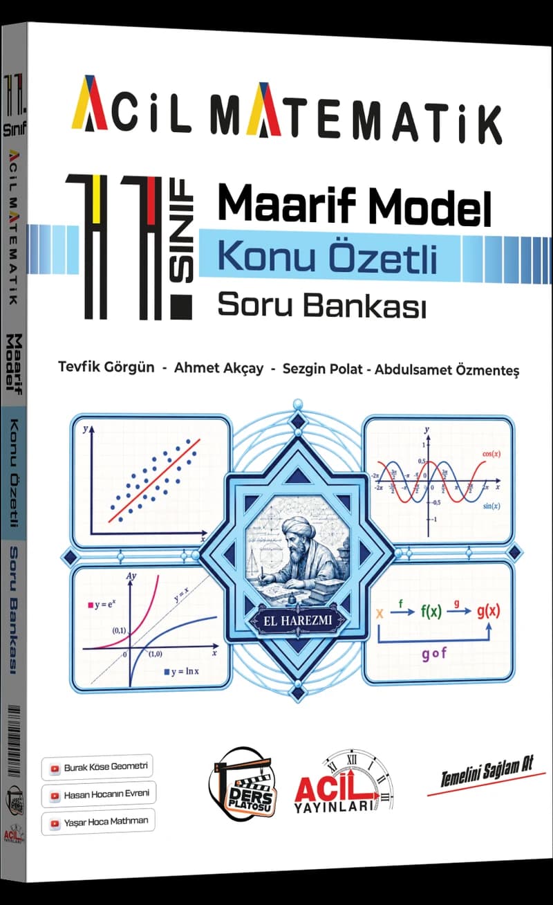 11. Sınıf Matematik Konu Özetli Soru Bankası kitap kapağı