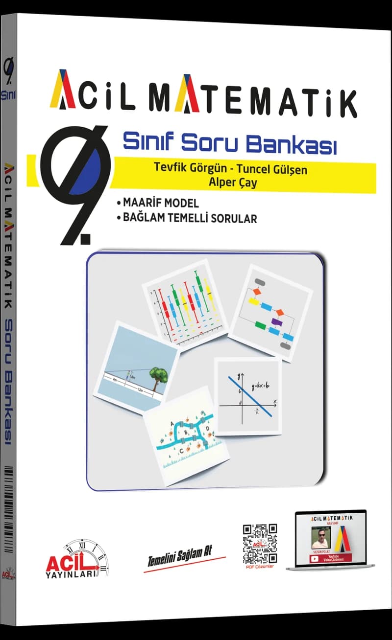 9. Sınıf Matematik Soru Bankası kitap kapağı
