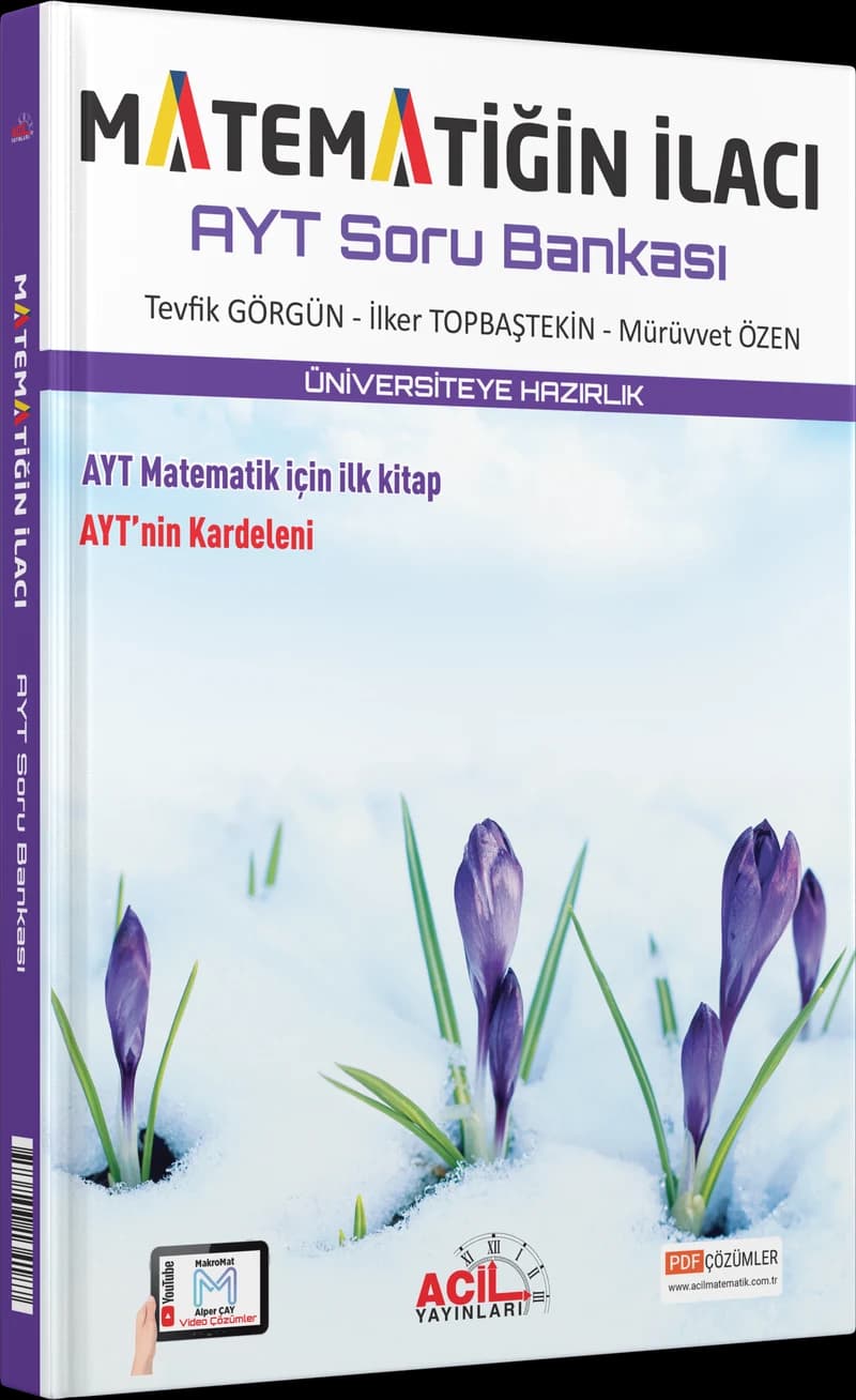 AYT Matematik İlaç Serisi Soru Bankası kitap kapağı