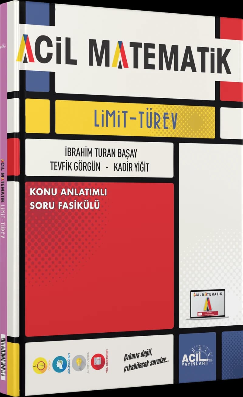 Limit - Türev Konu Anlatımlı Soru Fasikülü kitap kapağı