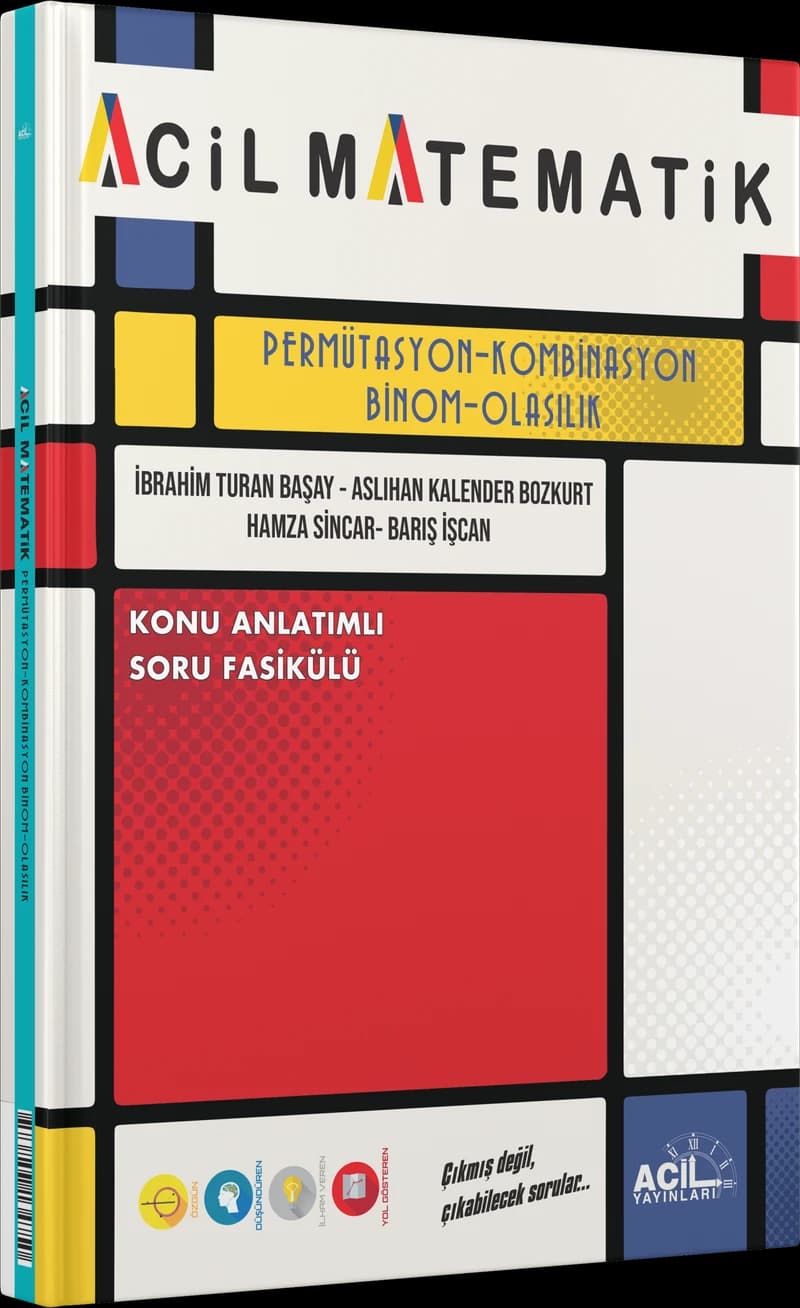 Permütasyon - Kombinasyon - Binom - Olasılık Fasikülü kitap kapağı