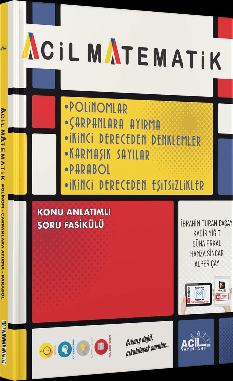 Polinom - Çarpanlara Ayırma - Parabol Fasikülü kitap kapağı