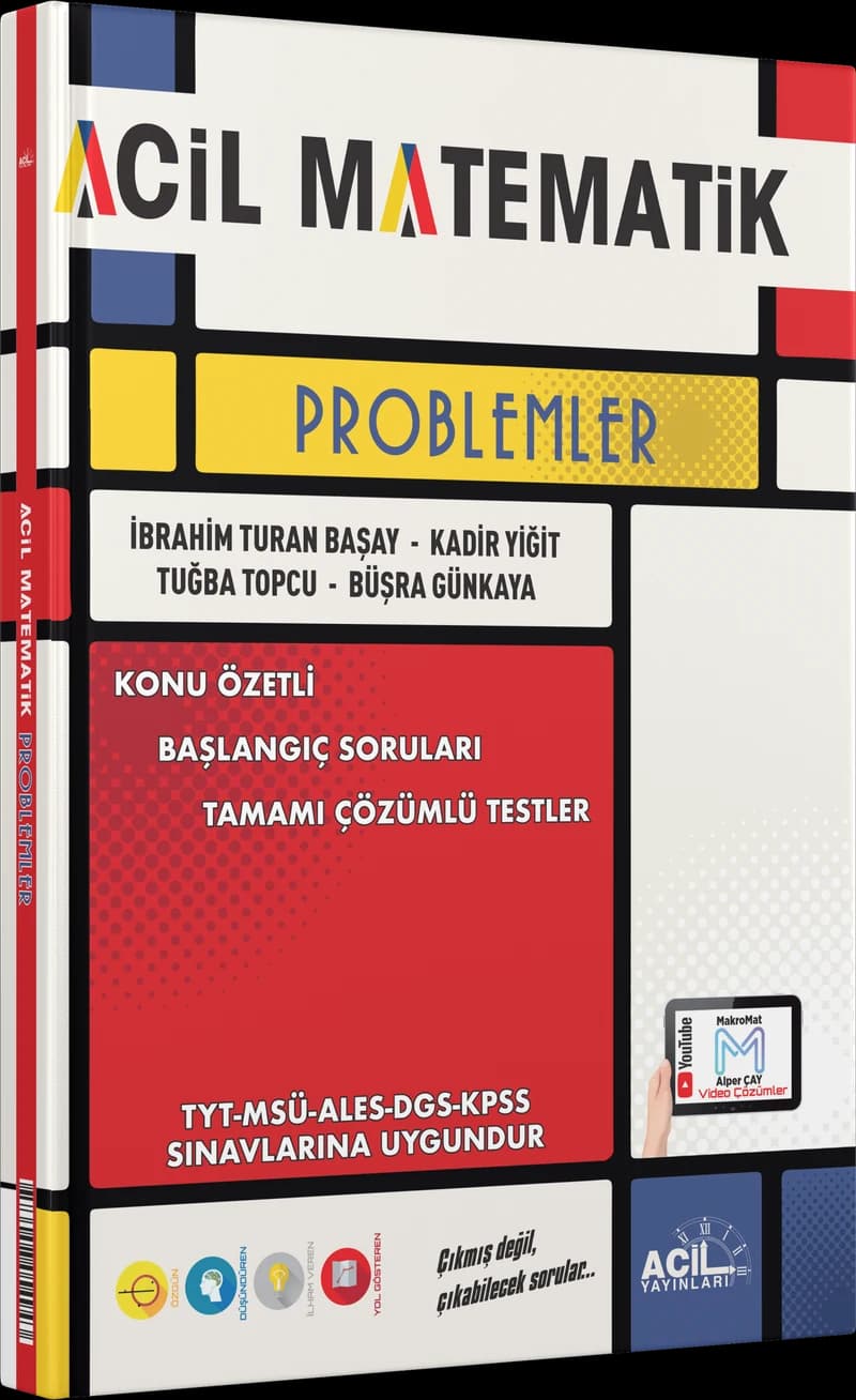 Problemler Konu Anlatımlı Soru Fasikülü kitap kapağı
