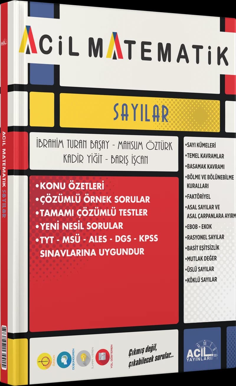 Sayılar Konu Anlatımlı Soru Fasikülü kitap kapağı