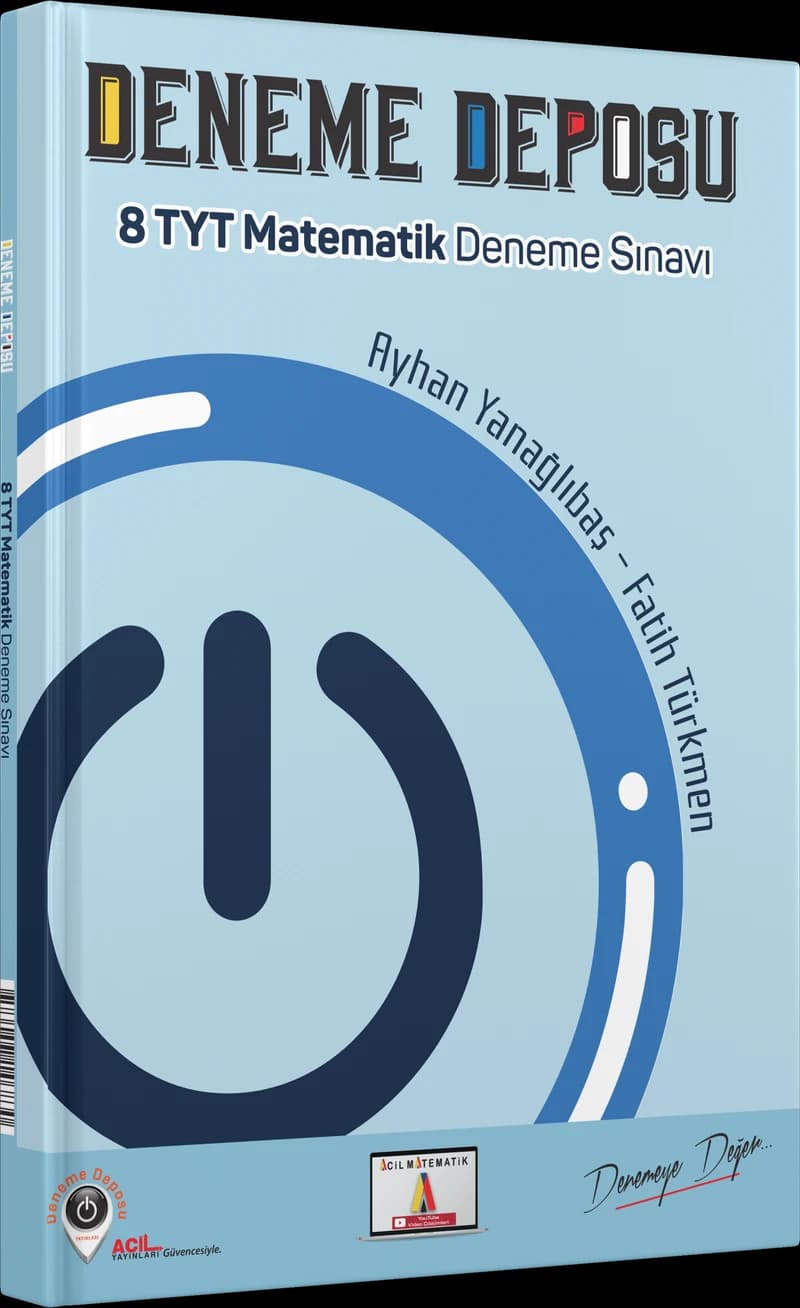 8'li TYT Matematik Denemesi kitap kapağı