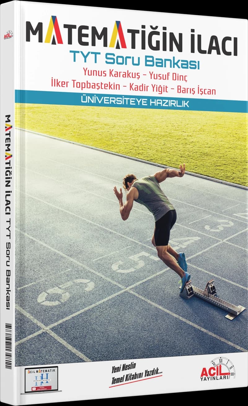 TYT Matematik İlaç Serisi Soru Bankası kitap kapağı